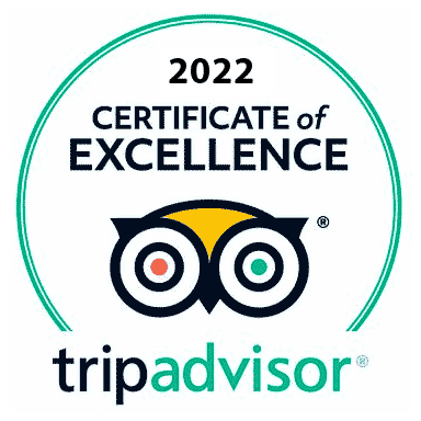 TripAdvisor Certificate of Excellence 2022